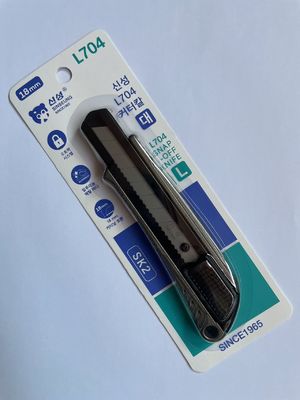 購入 アルミ合金 ハンドル 重用用ナイフ 18mm SK2 鋼刃 オンライン製造
