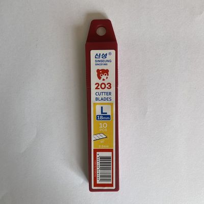 購入 18mm スナップオフブレードカット機 Sinseung L203 60度 角度 0.5mm オンライン製造