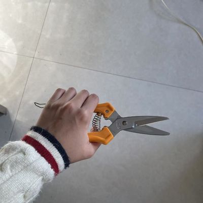購入 理想的な200mmオレンジハンドル ハードウェア・シース ワイヤ布プラスチック革の切削のために ((SB101) オンライン製造