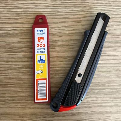 購入 精度と耐久性 職人向け 18mm 刃のシール オンライン製造