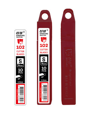 60度 0.35mm厚 カッターナイフ替刃 壁紙用