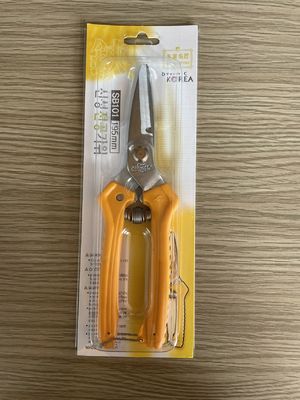 ストレートマイクロセレーションブレード ガーデニング剪定ばさみ 多用途 ヘビーデューティー