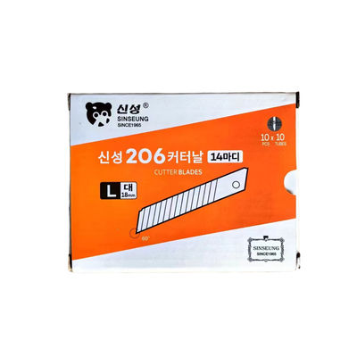 15枚刃 SK2鋼 18mm カッターナイフ ヘビーデューティー 精密紙切り工具用