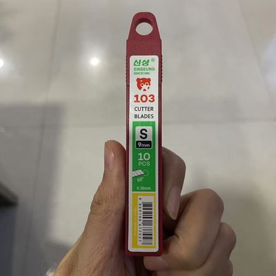 60度 SK2 便利ナイフ スナップオフ 刃の交換 9mm 幅