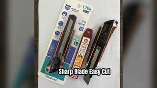 頑丈でポータブルな18mmユーティリティナイフ160*45*17mm 90gアルミニウムSK2ブレード、外出先のプロフェッショナル向け